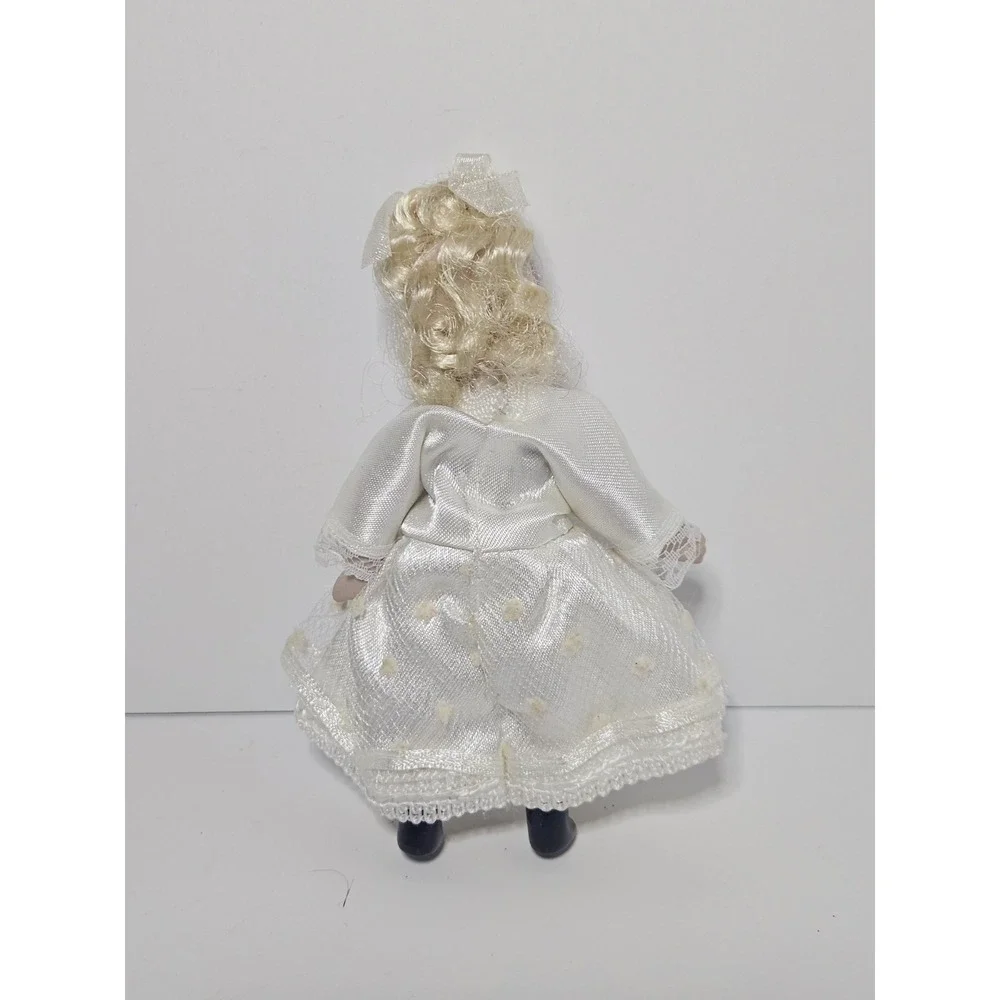 Vintage Miniature Porcelain Doll 5
